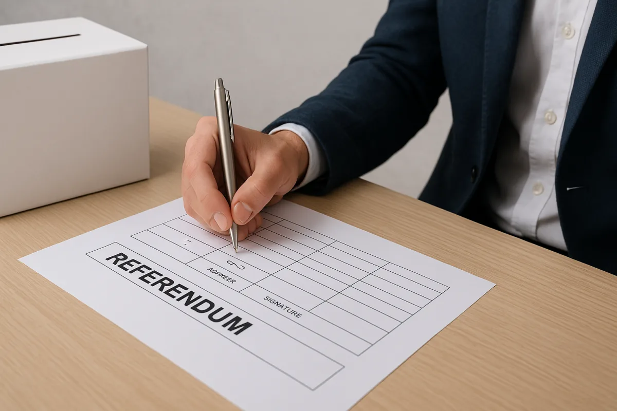Referendum locali: guida pratica ai casi in cui la tua firma conta davvero