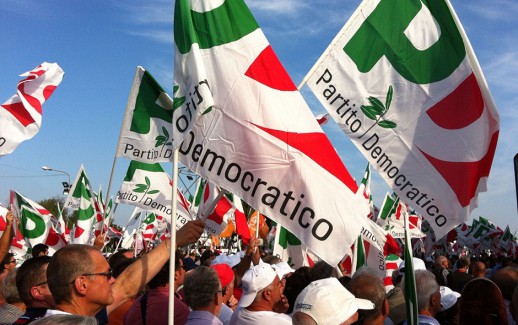 Manifestazione Pd