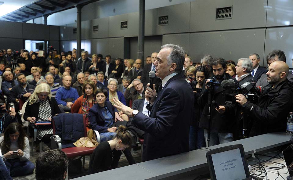 Enrico Rossi Città dell'Altra Economia. Presentazione di un nuovo soggetto di centrosinistra